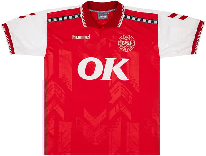 1998-99 Denmark Match Issue Home Shirt #2 (Colding)