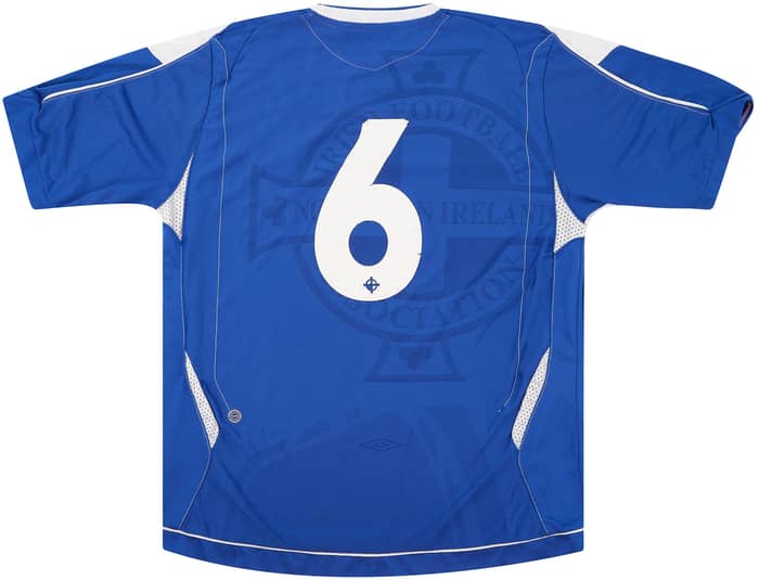 2006-08 Northern Ireland Match Issue Away Shirt #6