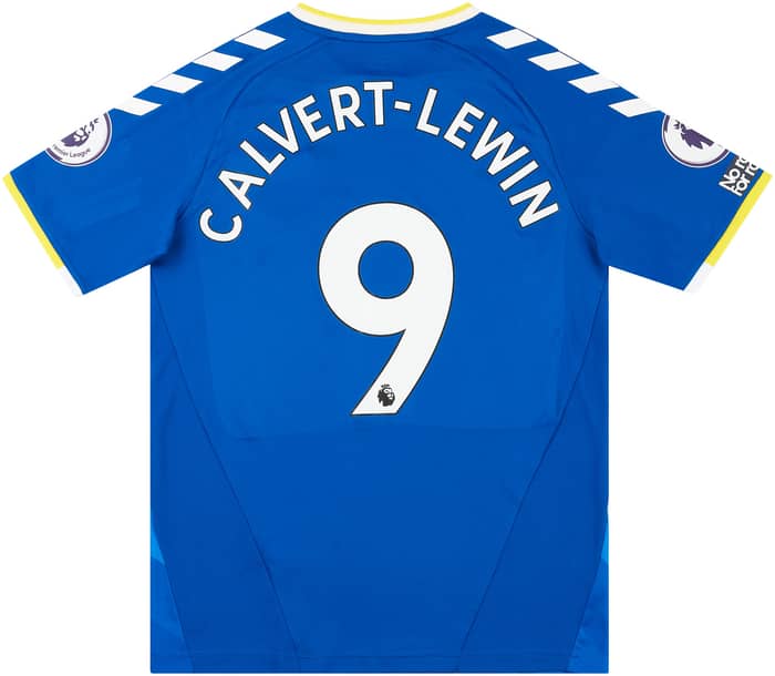 2021-22 Everton Match Issue Home Shirt Calvert-Lewin #9 (v Man Utd)