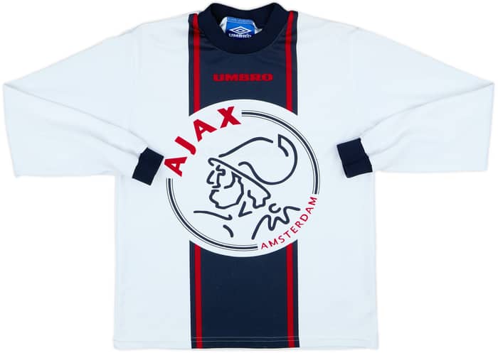 1995-96 Ajax Umbro Training L/S Shirt - 7/10 - (XL.Boys)