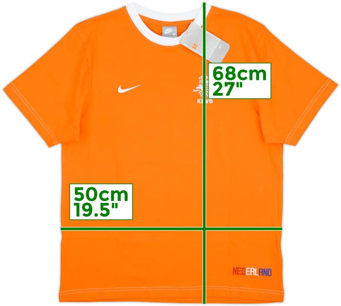 2008-09 Netherlands Nike Cotton Graphic Tee (M)