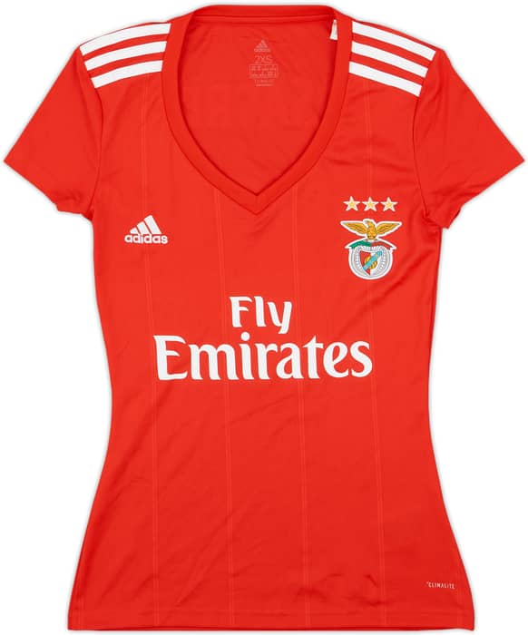 2018-19 Benfica Home Shirt - 9/10 - (Women's XXS)