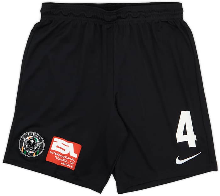 2016-17 Venezia Primavera Player Issue Home Shorts # - 7/10 - (L)