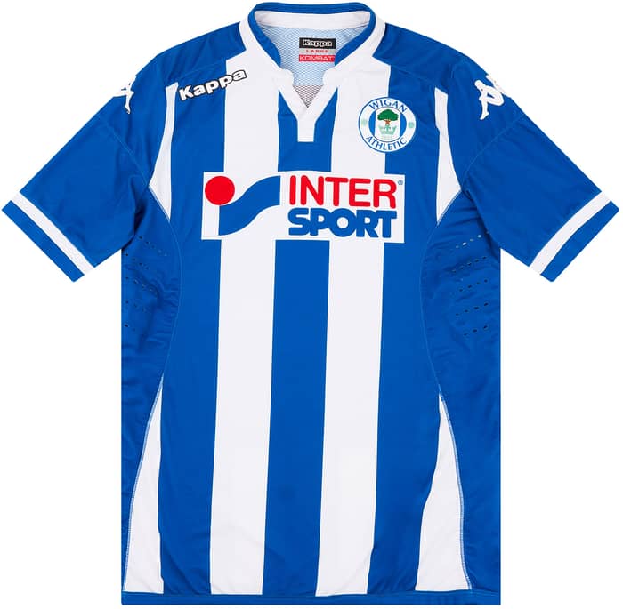 2015-16 Wigan Athletic Match Issue Home Shirt #19