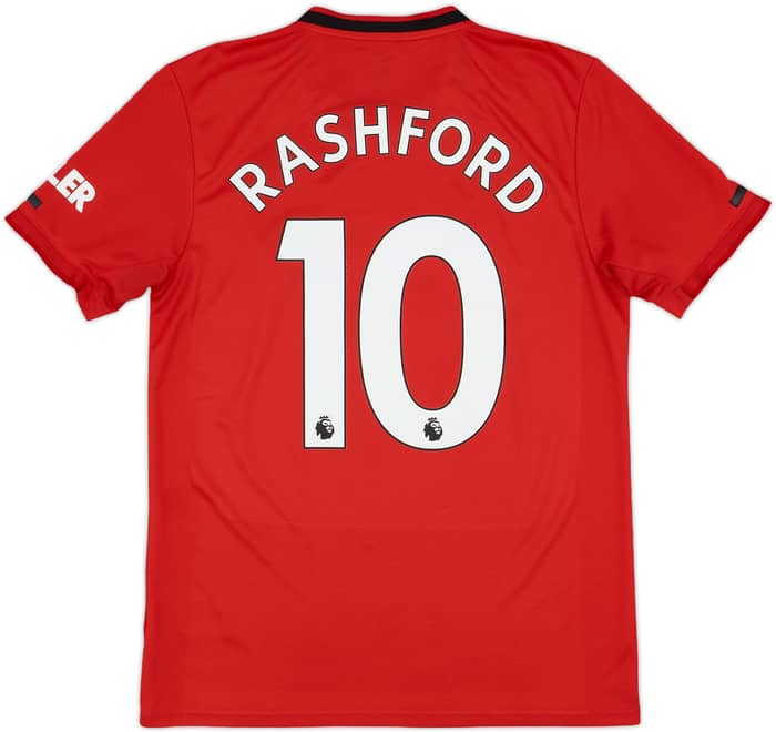 2019-20 Manchester United Home Shirt Rashford #10 - 5/10 - (M)
