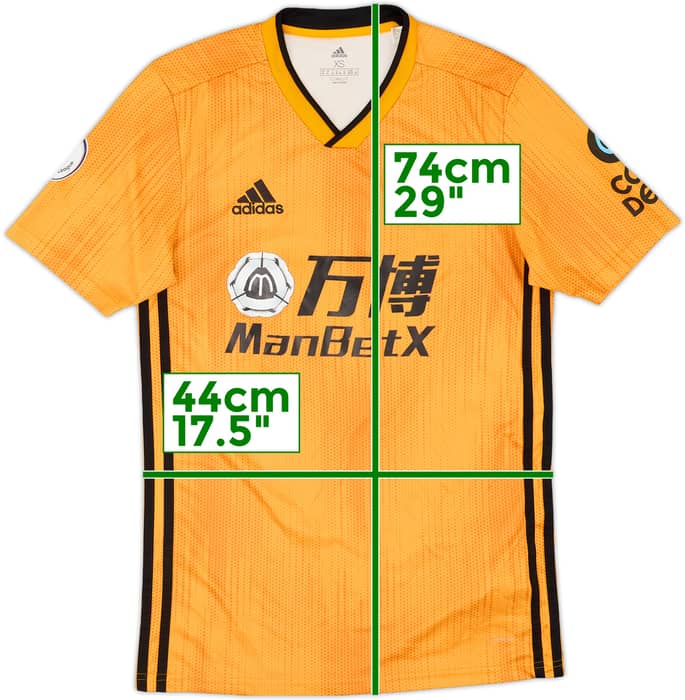 2019-20 Wolves Home Shirt Neves #8 - 8/10 - (XS)