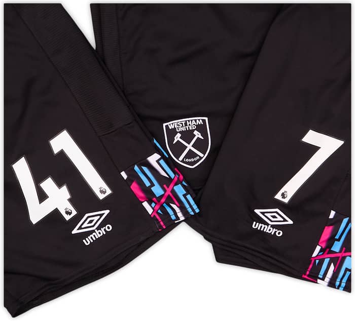 2022-23 West Ham Player Issue Away Shorts # - As New