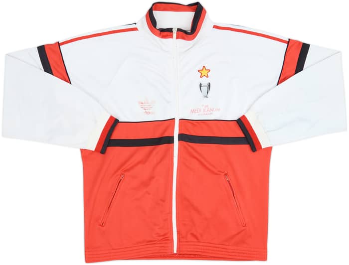 1990-92 AC Milan adidas Track Jacket - 5/10 - (XL)