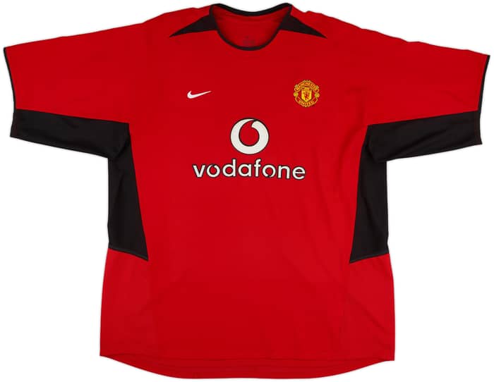 2002-04 Manchester United Home Shirt Ronaldo #7 - 5/10 - (XXL)