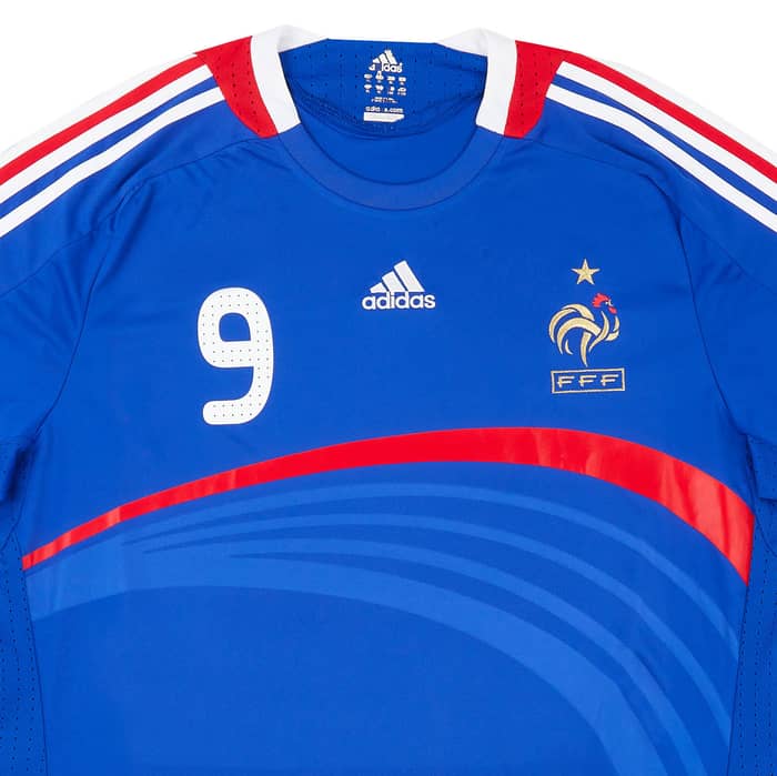 2007-08 France Home Shirt Benzema #9 - 6/10
