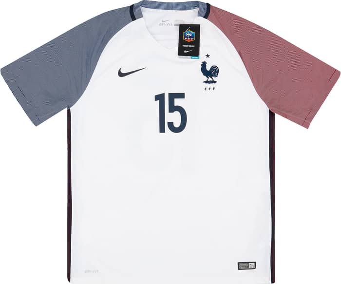 2016-17 France Away Shirt Pogba #15 XXL