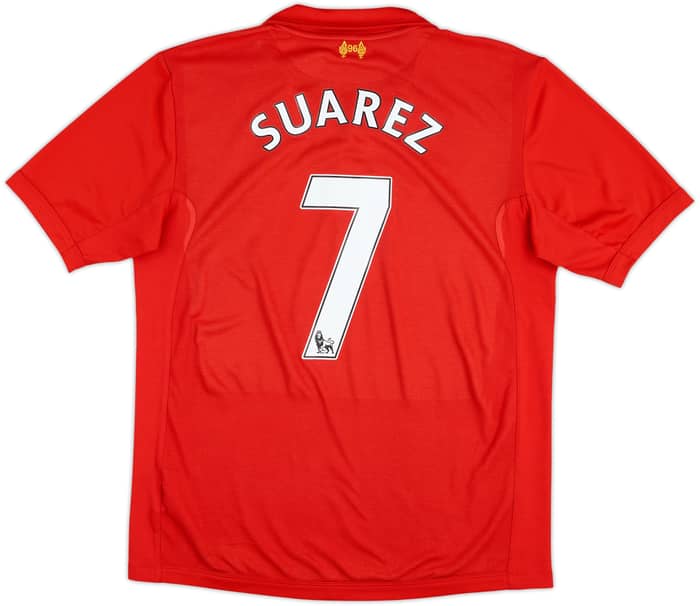 Camiseta de local del Liverpool 2012-13 Suarez #7 - 6/10 - (L)