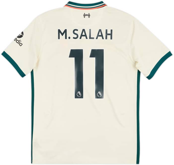 Camiseta de visitante de Liverpool 2021-22 M.Salah #11 - 5/10 - (M)
