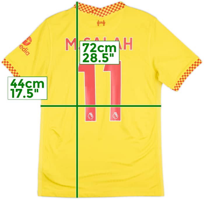 Camiseta de la tercera equipación del Liverpool 2021-22 M.Salah #11 - 5/10 - (S)