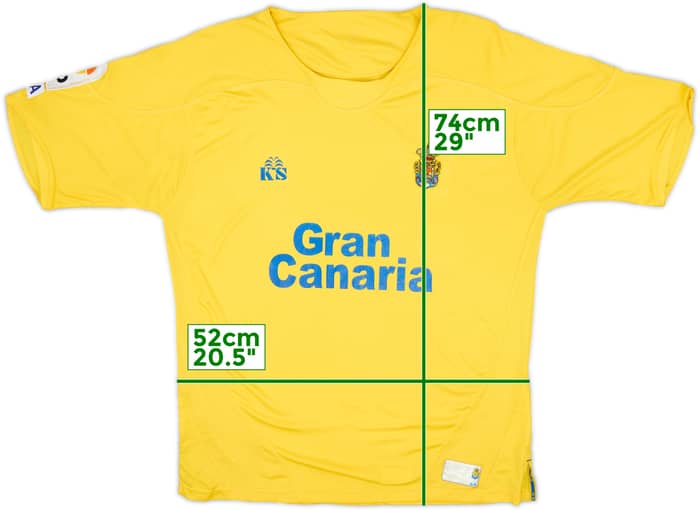 2010-11 Las Palmas Home Shirt - 4/10 - (XL)