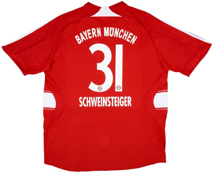 2007-08 Bayern Munich Home Shirt Schweinsteiger #31 - 8/10 - (XXL)
