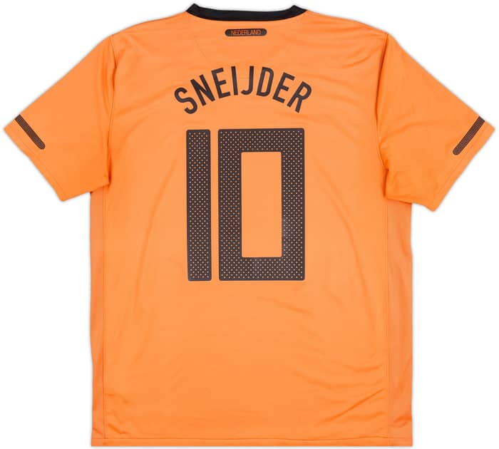 2010-11 Netherlands Home Shirt Sneijder #10 - 6/10 - (L)