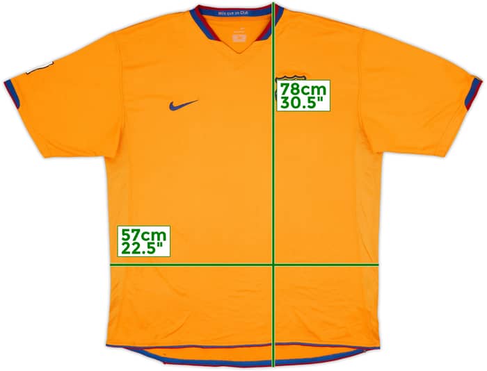 2006-08 Barcelona Away Shirt - 5/10 - (XL)