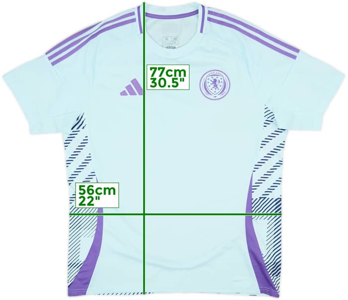 2024-25 Scotland Away Shirt - 7/10 - (XL)