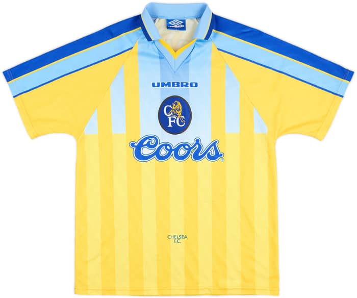 1996-97 Chelsea Camiseta Visitante Zola #25 - 8/10 - (L)