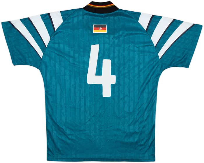 1996-98 Germany Away Shirt #4 - 6/10 - (M)