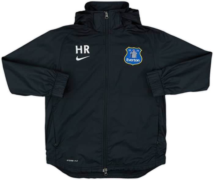 2013-14 Everton Nike Rain Coat HR - 7/10 - (M.Boys)