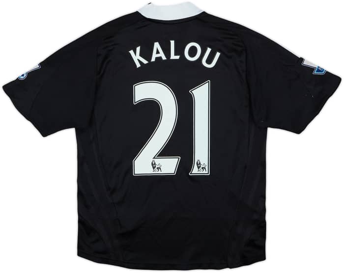 2008-09 Chelsea Away Shirt Kalou #21 - 6/10 - (M.Boys)