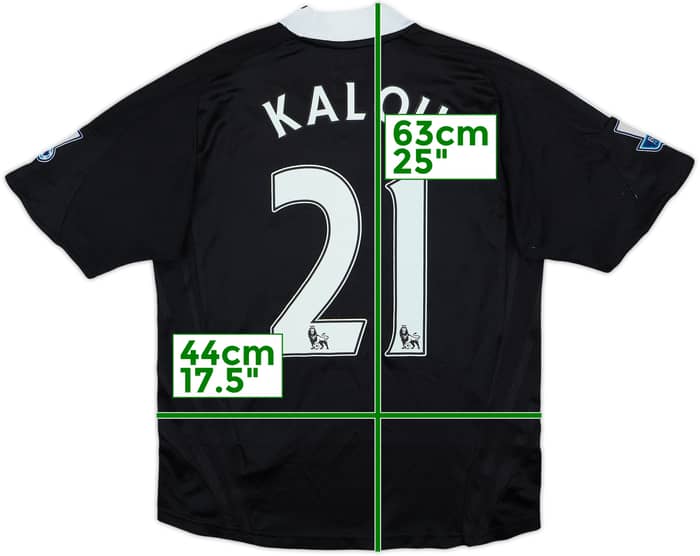 2008-09 Chelsea Away Shirt Kalou #21 - 6/10 - (M.Boys)