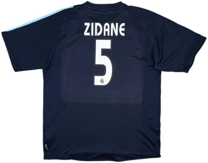 2003-04 Real Madrid Away Shirt Zidane #5 - 5/10 - (L)