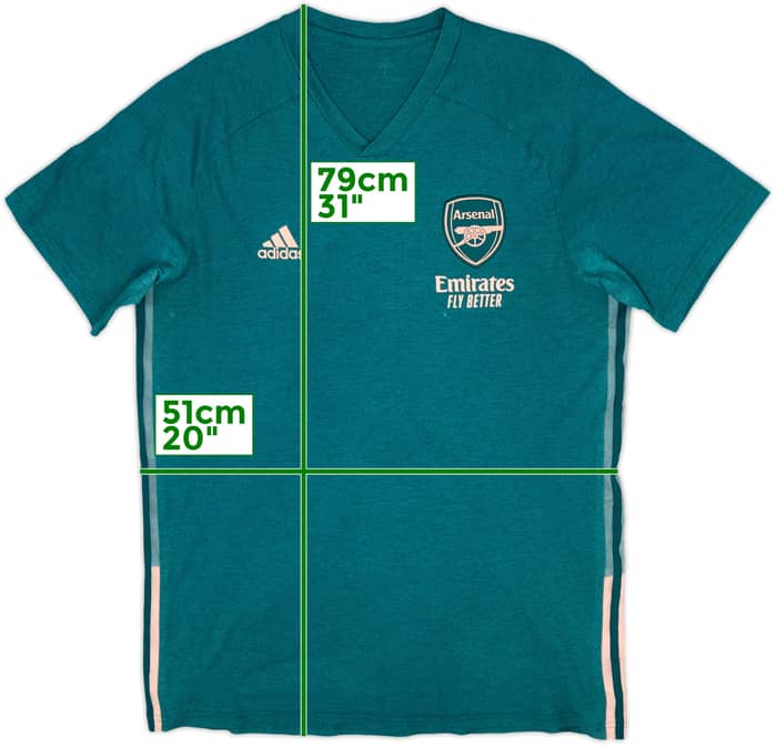 2020-21 Arsenal adidas Cotton Tee - 6/10 - (L)