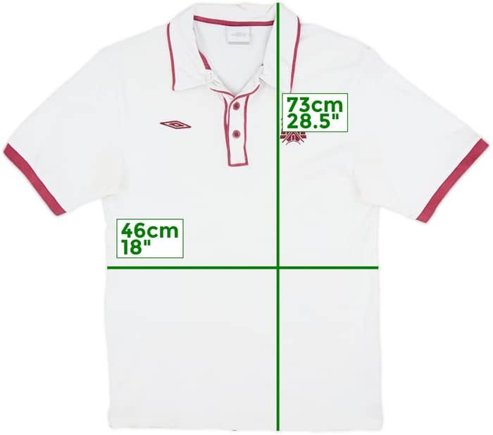 2009-10 West Ham Umbro Polo Shirt - 5/10 - (L)