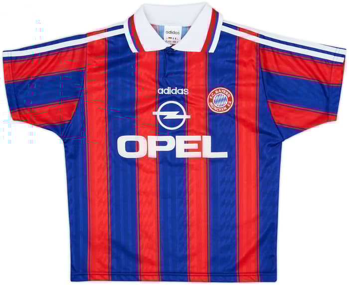 Camiseta de local del Bayern Munich 1995-97 Scholl #7 - 8/10 - (Niños M.)