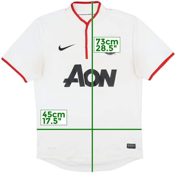 2012-14 Manchester United Away Shirt - 4/10 - (S)