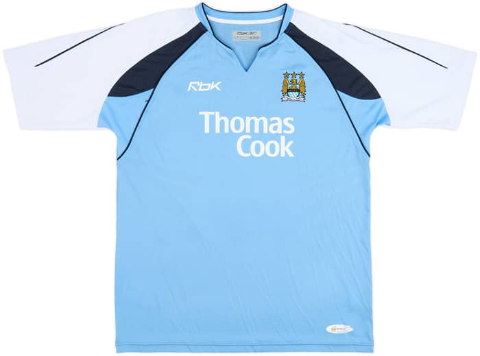 2006-07 Manchester City Home Shirt Samaras #20 - 8/10 - (L)