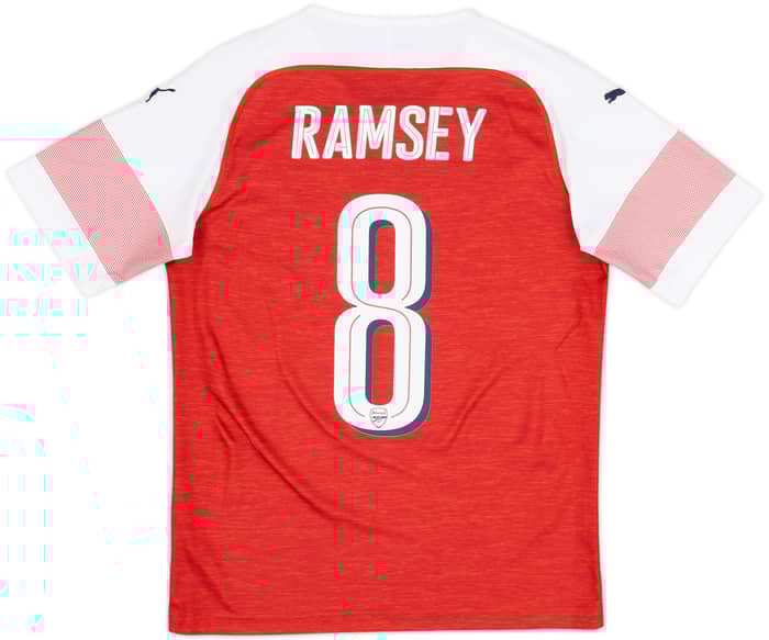 2018-19 Arsenal Home Shirt Ramsey #8 - 7/10 - (S)