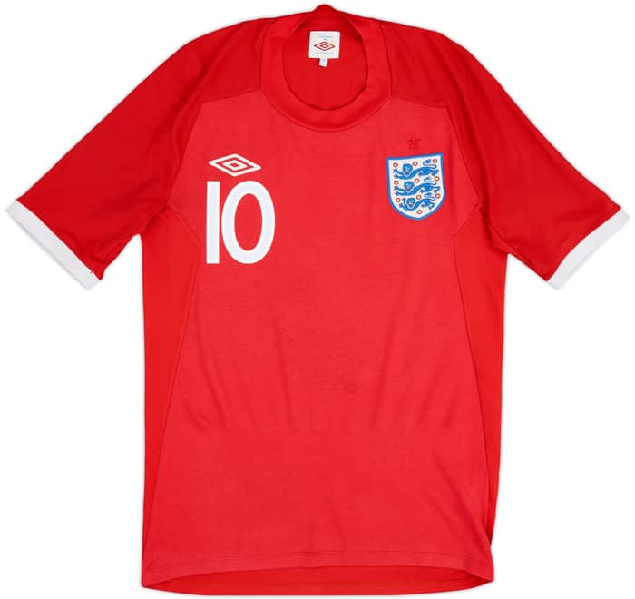 2010-11 England Away Shirt Rooney #10 - 5/10 - (S)