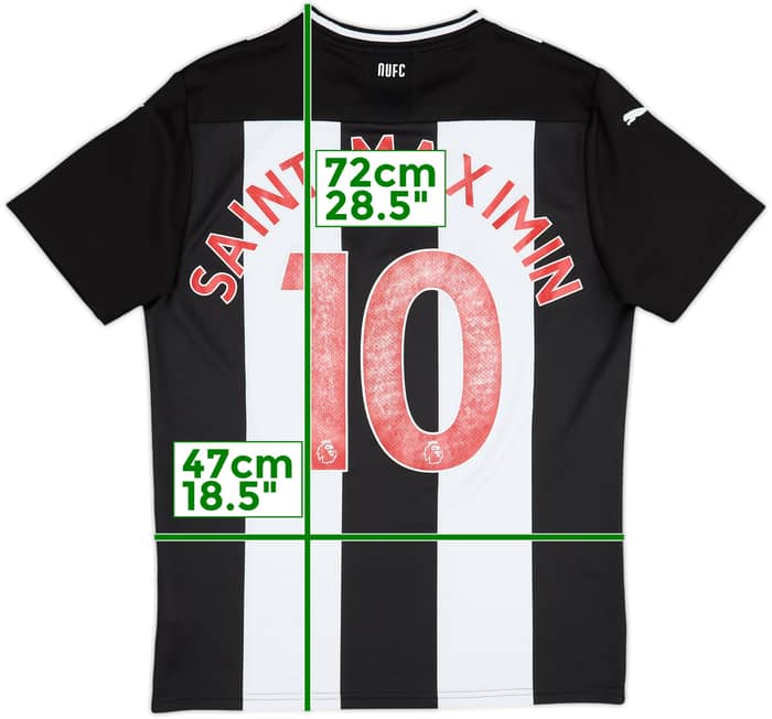 2019-20 Newcastle Home Shirt Saint-Maximin #10 - 5/10 - (M)