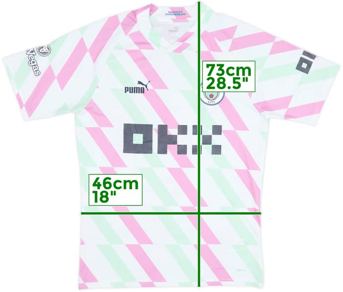 2022-23 Manchester City Puma Training Shirt - 9/10 - (M)