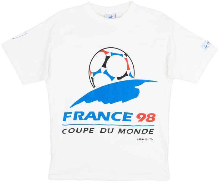 1998 France 98 Coupe Du Monde Graphic Tee - 7/10 - (M)