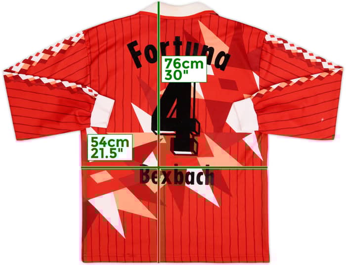 1992-93 Lotto Template L/S Shirt #4 - 7/10 - (L)