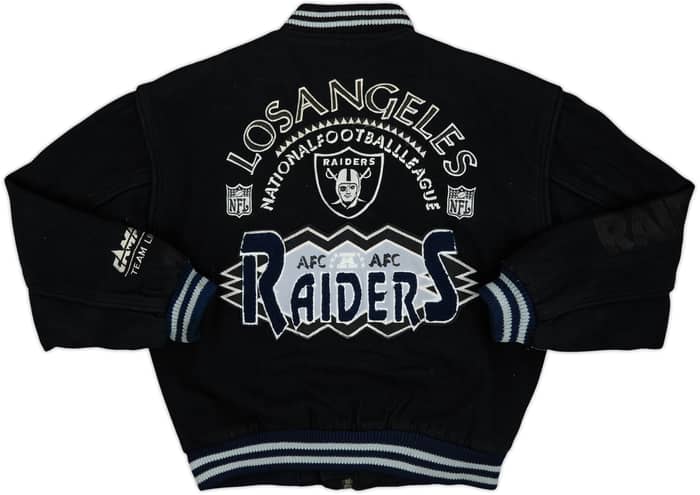 1990-94 Los Angeles Raiders Campri Teamline Varsity Jacket - 5/10 - (S)