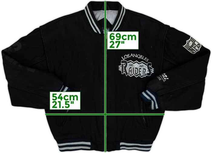 1990-94 Los Angeles Raiders Campri Teamline Varsity Jacket - 5/10 - (S)