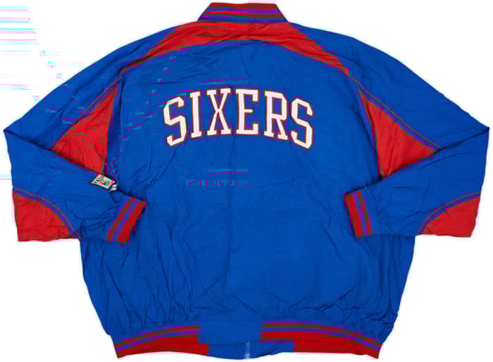 2000s Philadelphia 76ers NBA Hardwood Classics Full-Zip Jacket - 8/10 - (3XL)