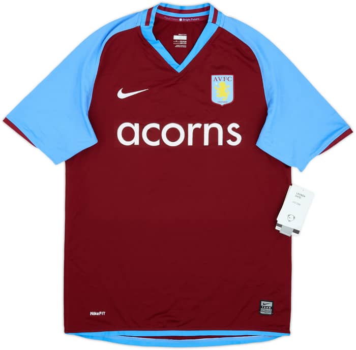 2008-09 Aston Villa Home Shirt Billy #9 (XL.Boys)