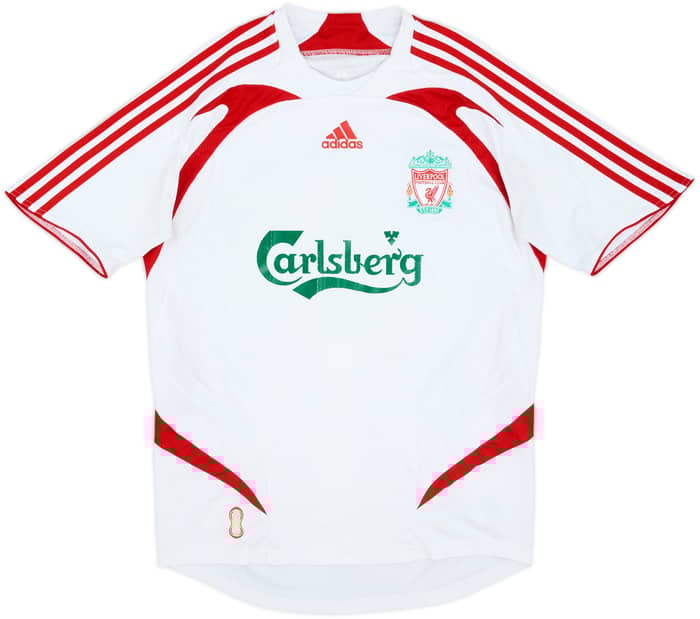 2007-08 Liverpool Away Shirt Gerrard #8 - 6/10 - (S)