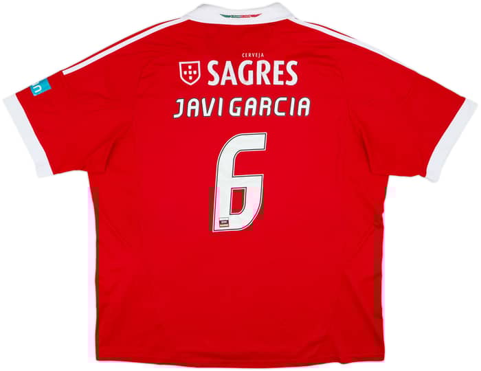 2012-13 Benfica Home Shirt Javi Garcia #6 - 6/10 - (3XL)