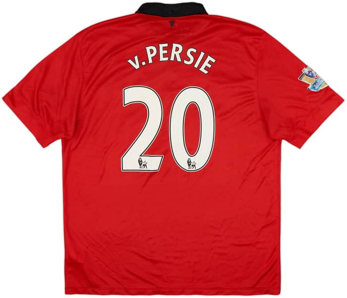 2013-14 Manchester United Home Shirt V.Persie #20 - 5/10 - (XL)