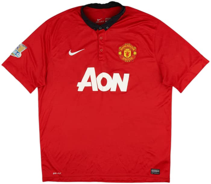 2013-14 Manchester United Home Shirt V.Persie #20 - 5/10 - (XL)