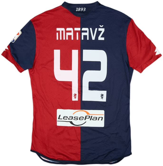 Camiseta de local del Genoa 2015-16 Matavz #42 - 8/10 - (L)