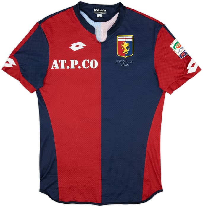 Camiseta de local del Genoa 2015-16 Matavz #42 - 8/10 - (L)